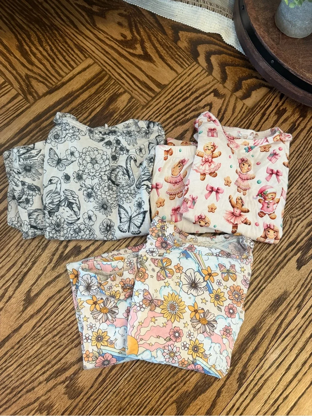 Posh Peanut Toddler Girls Bundle 2-Piece Pajamas 5t/6t Dolly Junie Ginger Posh